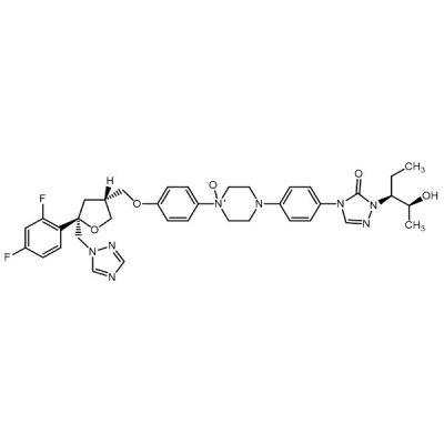 Posaconazole Impurity 42 (Posaconazole Piperazine N1-Oxide)