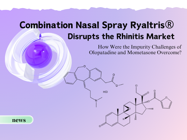 Combination Nasal Spray Ryaltris® Disrupts the Rhinitis Market: How Were the Impurity Challenges of Olopatadine and Mometasone Overcome?