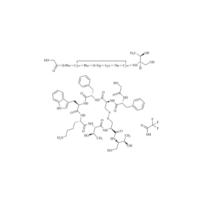 Glycolyl-Phenylalanyl Octreotide Trifluoroacetate