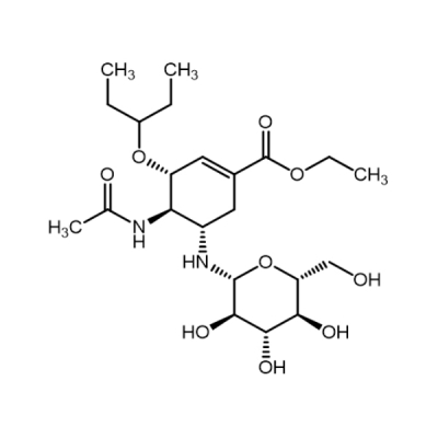 Oseltamivir-Glucose Adduct 1