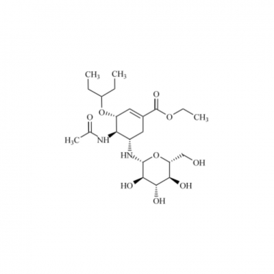 Oseltamivir-Glucose Adduct 