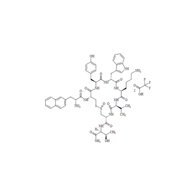 Lanreotide Impurity 11 Ditrifluoroacetate (7- Sulfoxide)