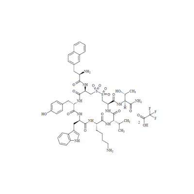 Lanreotide Impurity 13 Ditrifluoroacetate (DiSulfone)