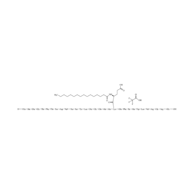 Liraglutide Impurity 30 Trifluoroacetate (side chain alpha-Glu)