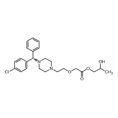 西替利嗪杂质12 ((S)-西替利嗪丙二醇酯)